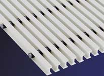 DURADEK® and DURAGRID® pultruded fiberglass grating have been tested and meet UV requirements.